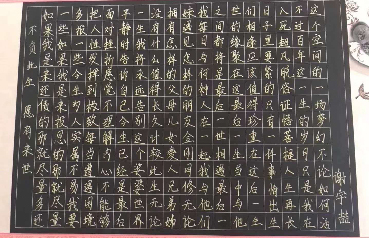 鋒格練字學(xué)員作品