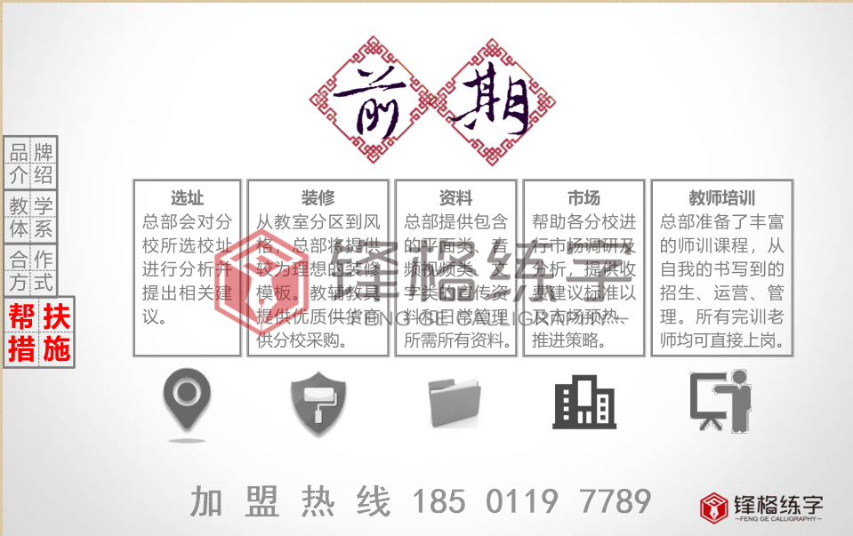 練字加盟